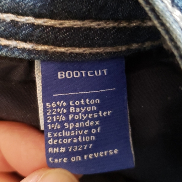 Apt 9 bootcut jeans size 10 - Picture 4 of 4